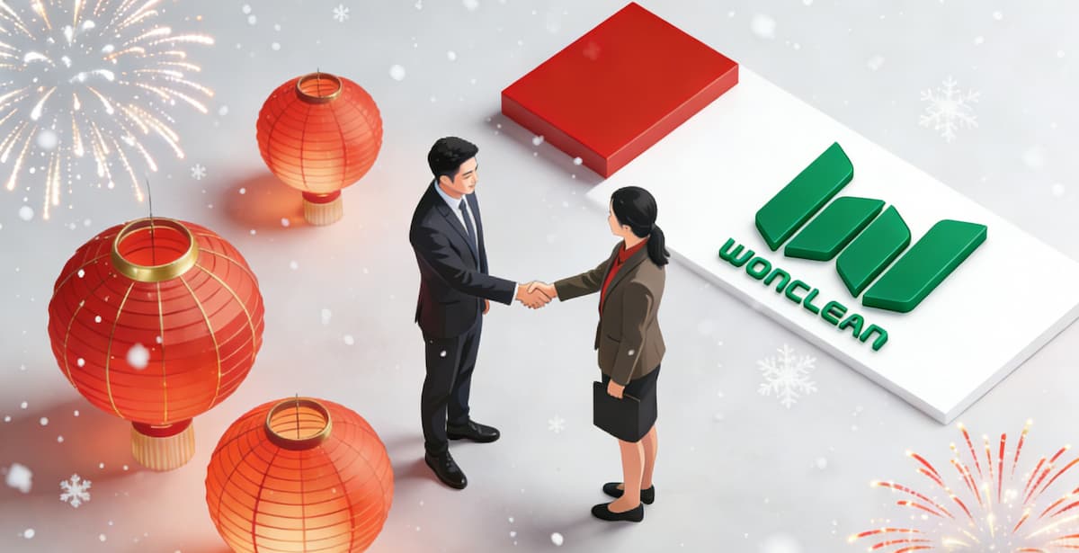 Wonclean: A Heartfelt Thank You to Our Valued Clients This New Year